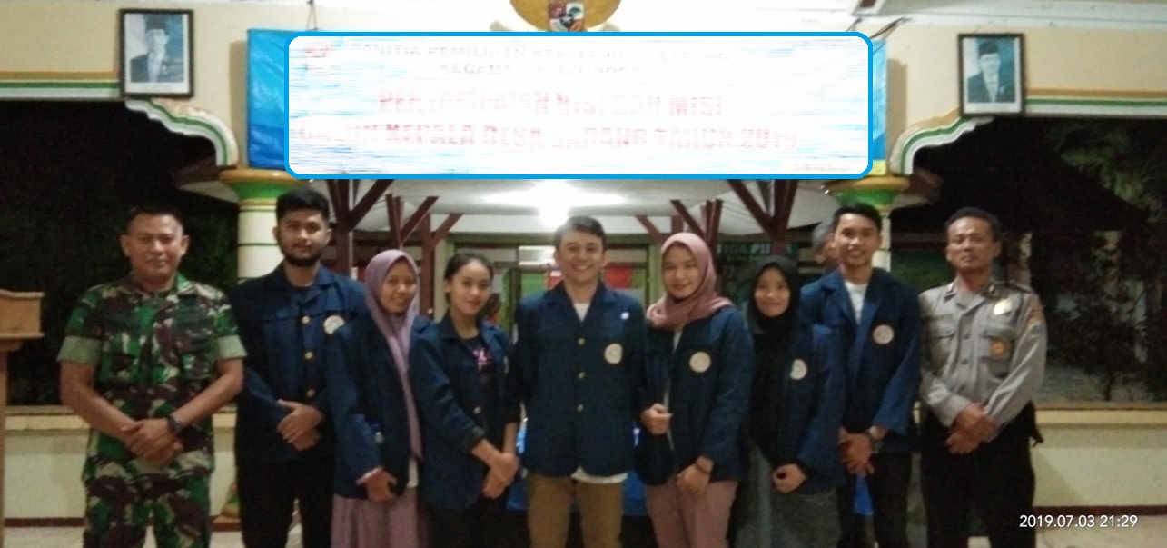 PROGRAM KERJA KKN BBM UNIVERSITAS AIRLANGGA SURABAYA DI DESA SADANG