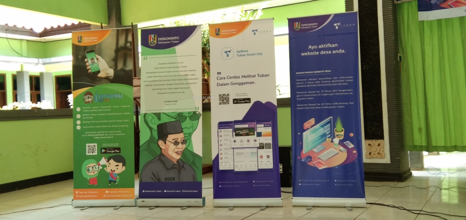 SOSIALISASI DAN PELATIHAN WEBSITE DESA Se-KECAMATAN JATIROGO