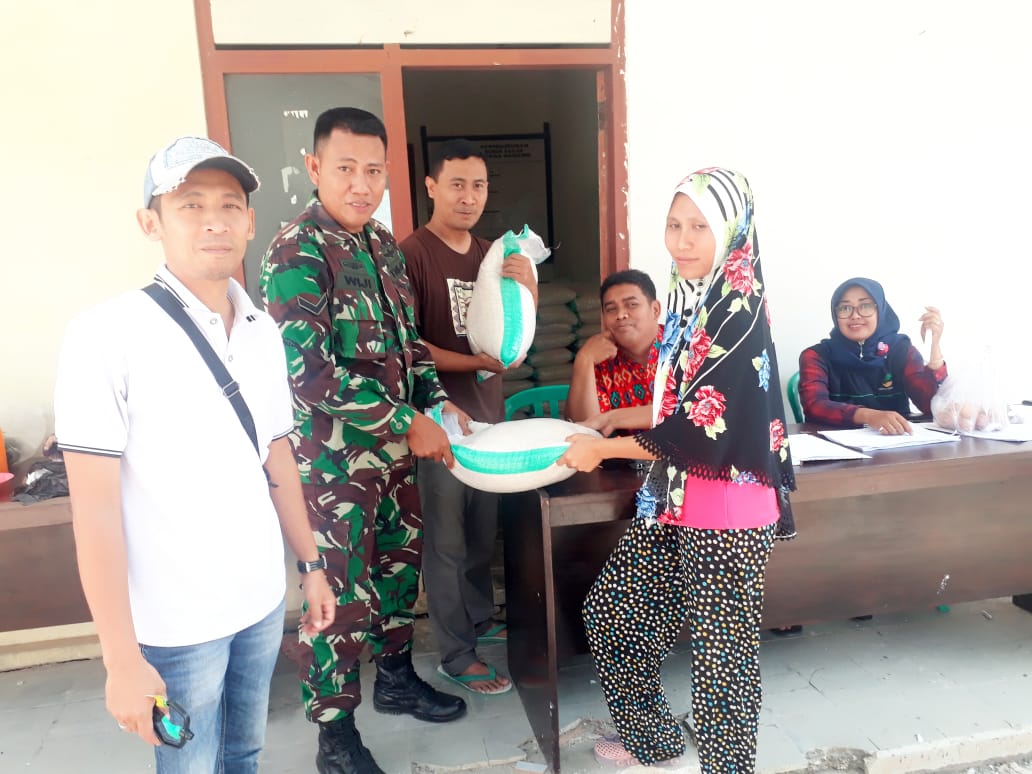 BULAN PERTAMA PENYERAHAN BPNT DARI BULOG 