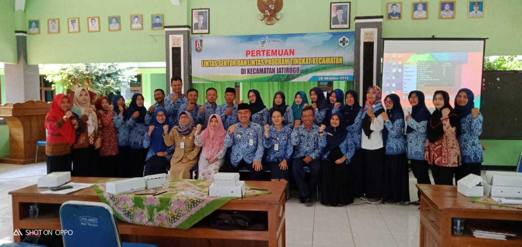 PERTEMUAN LINTAS SEKTOR & LINTAS PROGRAM TINGKAT KECAMATAN