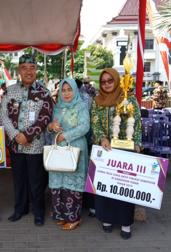 JUARA 3 LOMBA DESA SIAGA AKTIF, DESA SADANG LANJUTKAN TRADISI JUARA