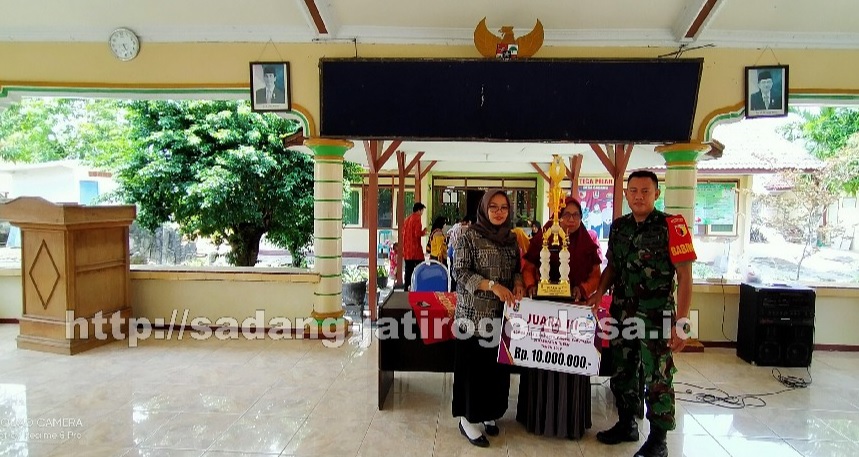 SARASEHAN PEMBUBARAN PANITIA LOMBA DESA SIAGA AKTIF DESA SADANG TAHUN 2019