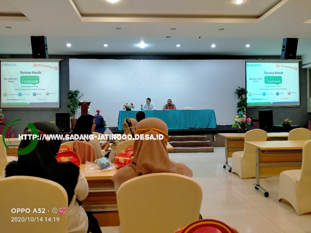 SOSIALISASI KELAS E-DABU KP DESA KABUPATEN TUBAN