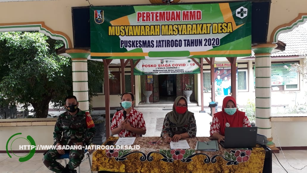 MUSYAWARAH MASYARAKAT DESA (MMD) PUSKESMAS JATIROGO TAHUN 2020 DI DESA SADANG