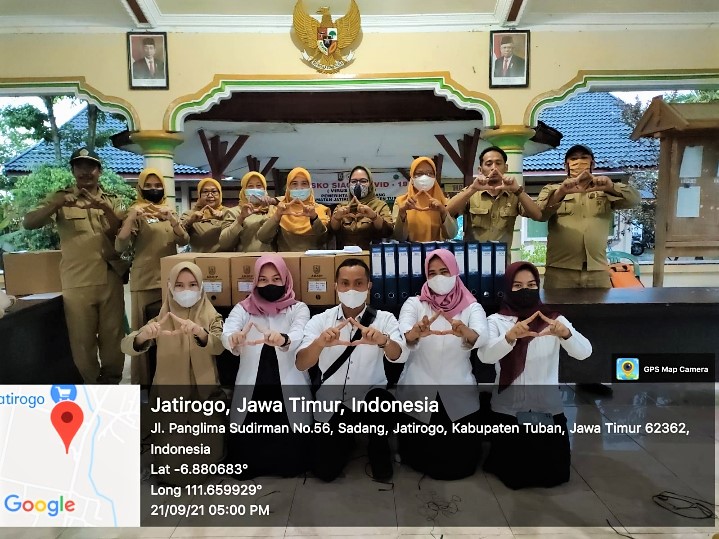 PELAKSNAAN PEMBINAAN KEARSIPAN DI DESA SADANG