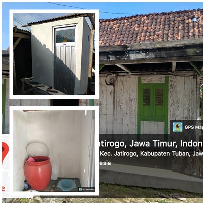 PEMBANGUNAN 2 UNIT JAMBAN TAHAP 2 DARI DANA DESA 2022 UNTUK WARGA SELESAI